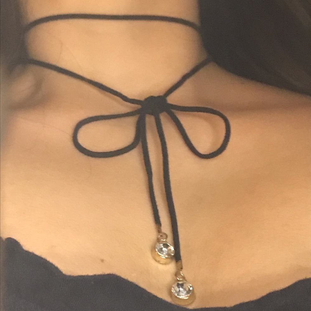 diamond choker necklace